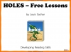 Holes Free Lessons - Year 6 Teaching Resources (slide 1/17)